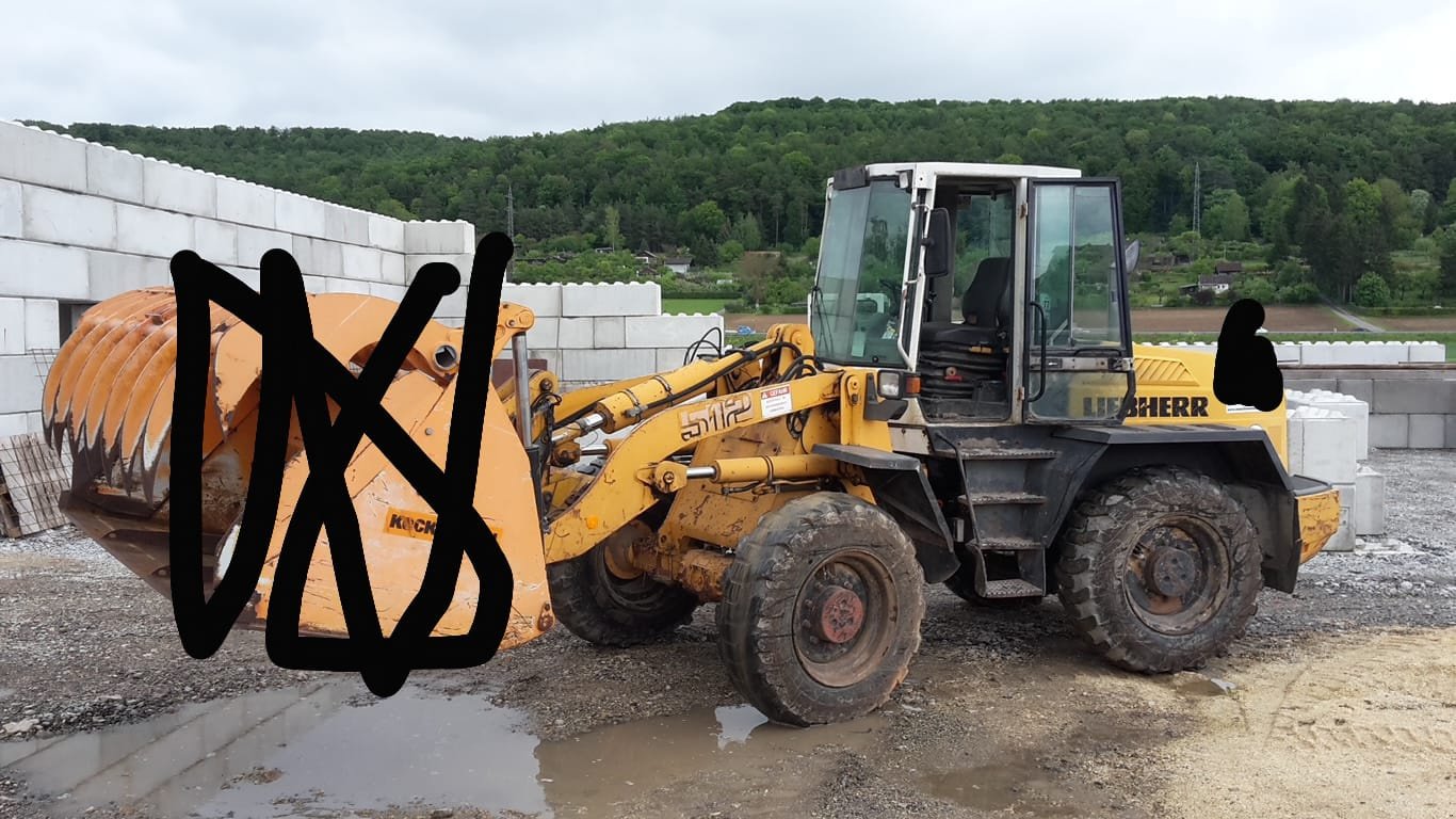 Radlader typu Liebherr L 512, Gebrauchtmaschine v Herbrechtingen (Obrázek 1)