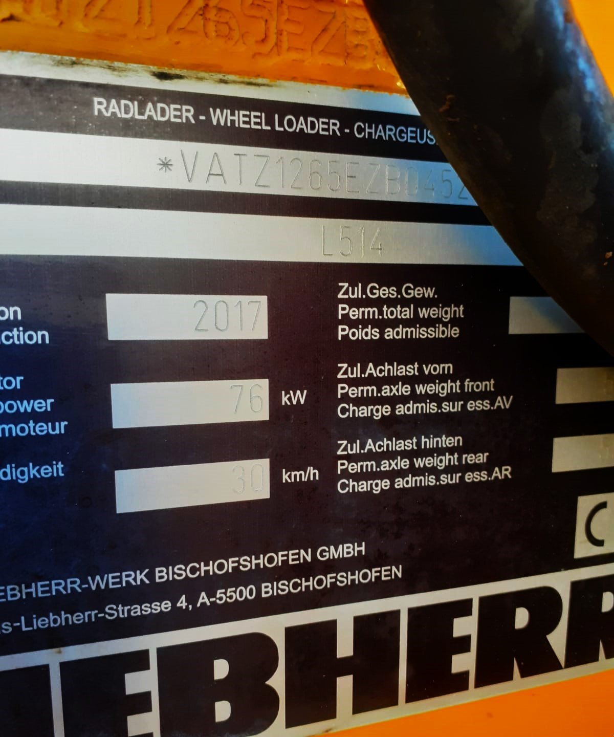 Radlader typu Liebherr L 514 Stereo kein 524 528 538 546, Gebrauchtmaschine w Gemmingen (Zdjęcie 17)