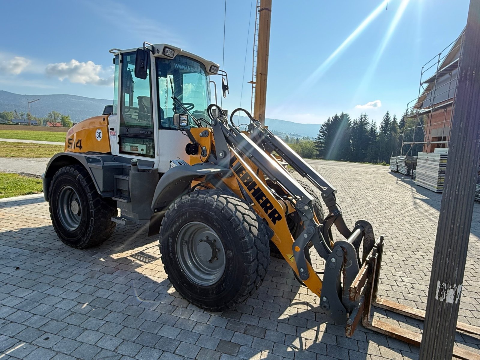 Radlader typu Liebherr L 514 Stereo, Gebrauchtmaschine v Neureichenau (Obrázek 4)