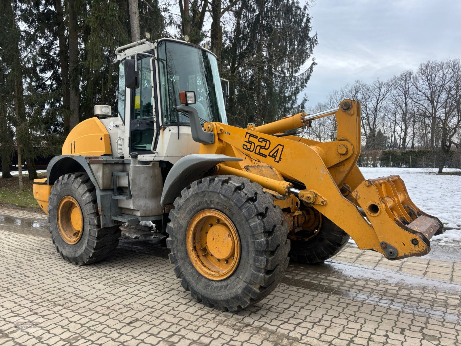 Radlader Türe ait Liebherr L 524, Gebrauchtmaschine içinde Deutsch - Goritz (resim 3)