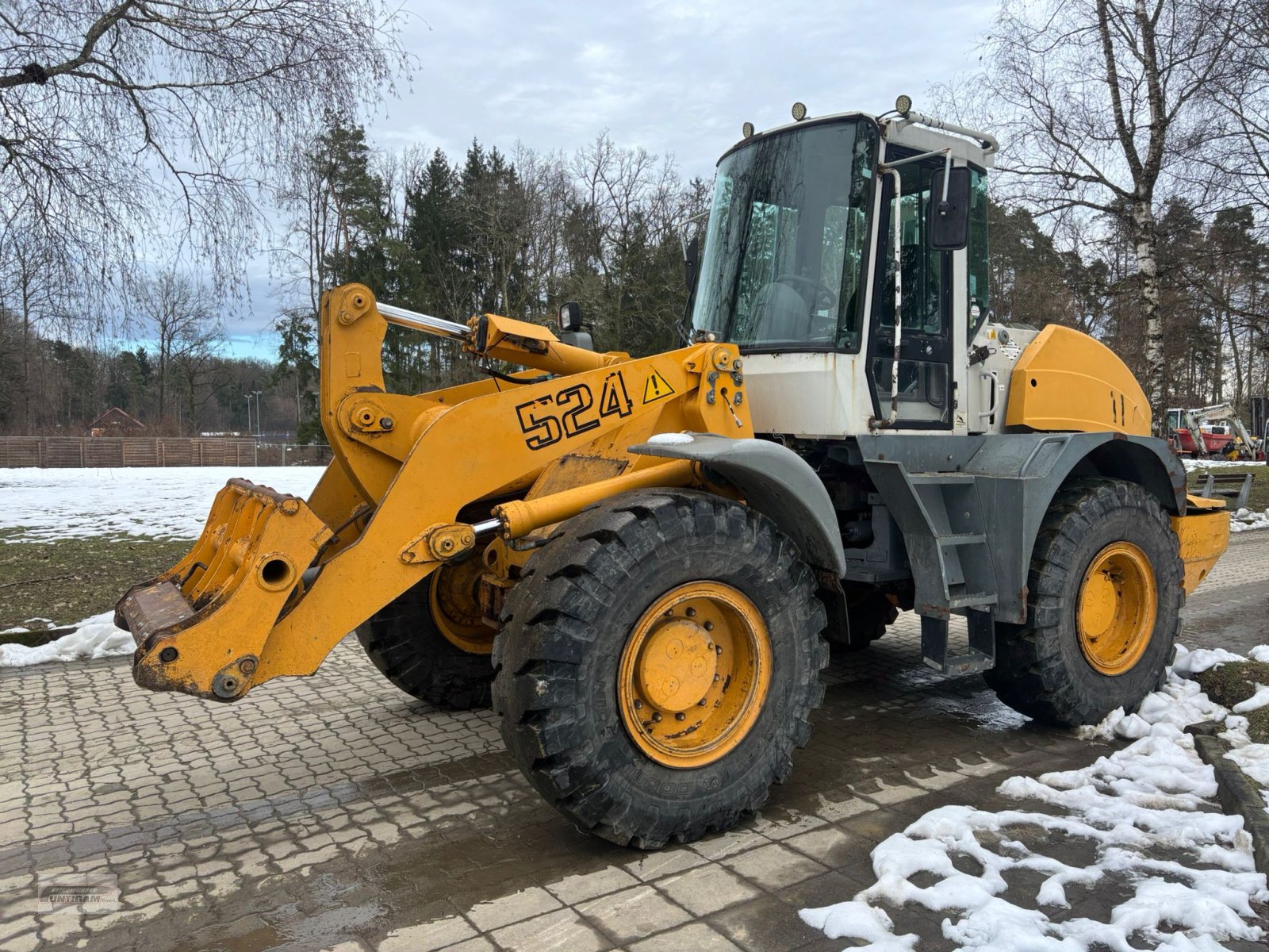 Radlader Türe ait Liebherr L 524, Gebrauchtmaschine içinde Deutsch - Goritz (resim 4)