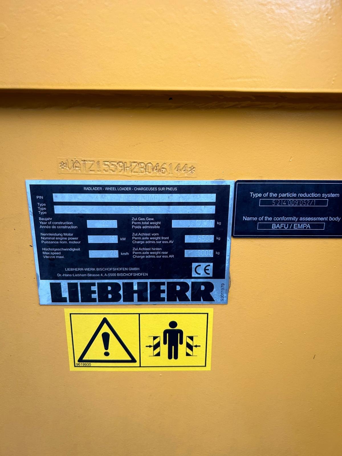 Radlader vrste Liebherr L 538 P, Gebrauchtmaschine v Metelen (Slika 14)