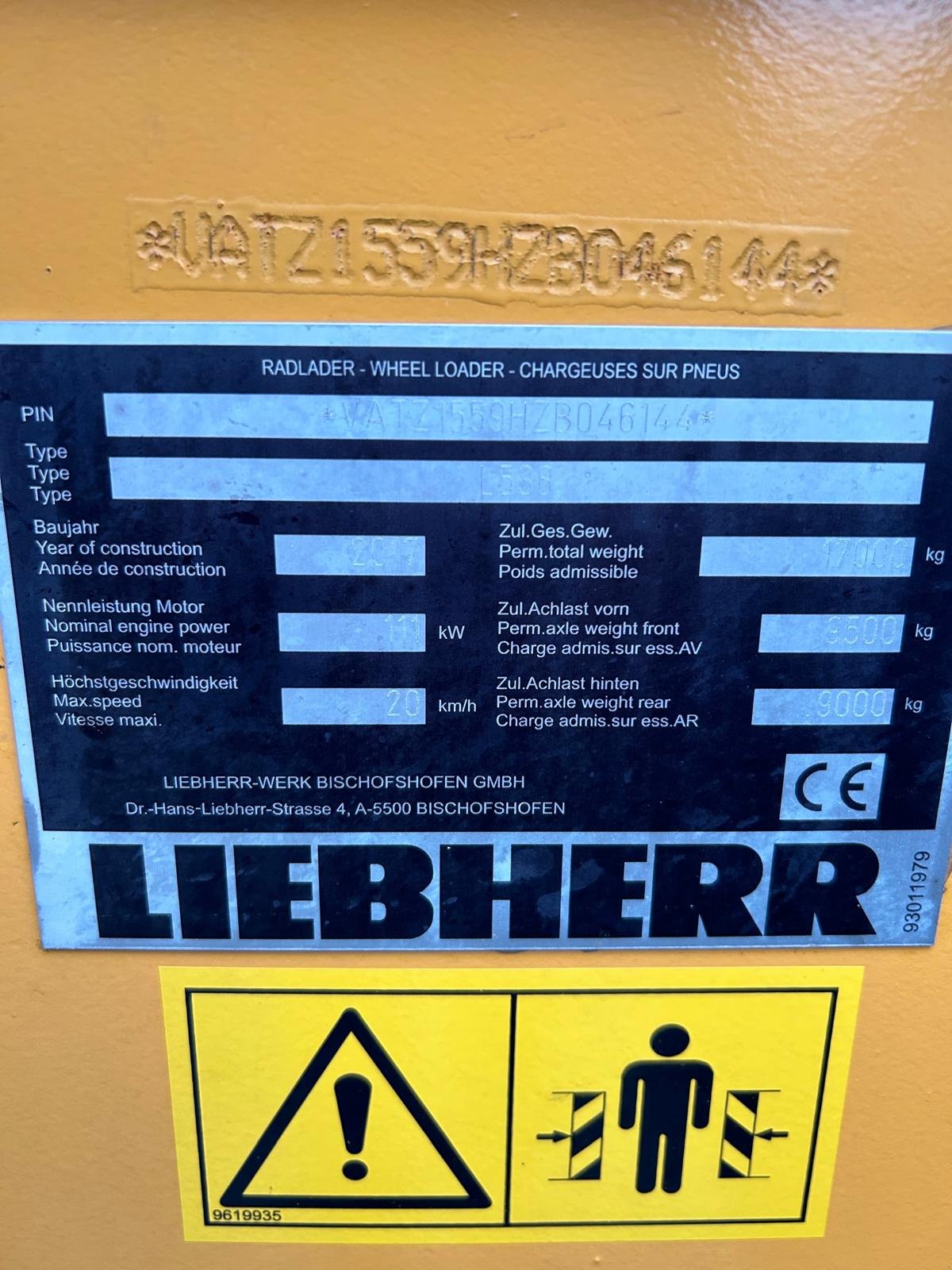 Radlader vrste Liebherr L 538 P, Gebrauchtmaschine v Metelen (Slika 15)