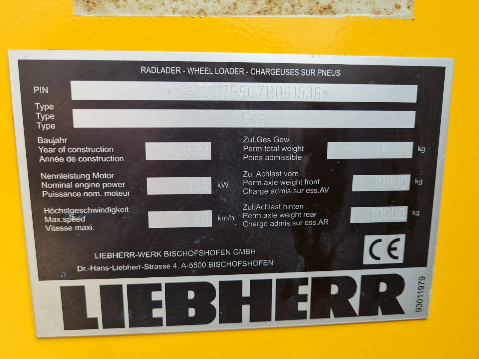 Radlader des Typs Liebherr L 546 kein 524 538 542 550 gute Ausstattung, Gebrauchtmaschine in Gemmingen (Bild 24)