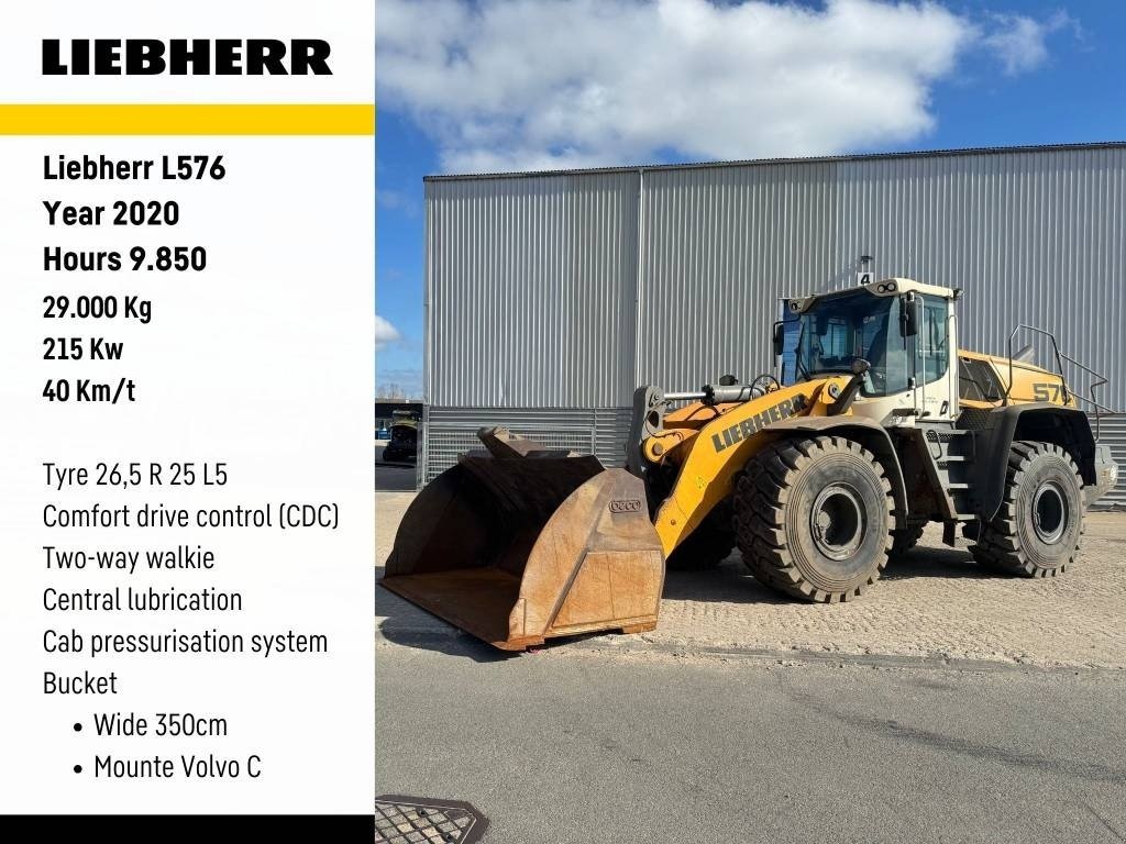 Radlader tipa Liebherr L 576, Gebrauchtmaschine u Vojens (Slika 1)