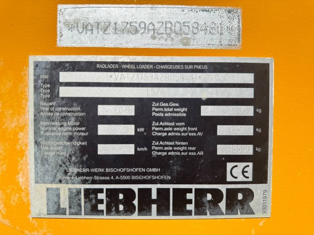 Radlader tipa Liebherr L 576, Gebrauchtmaschine u Vojens (Slika 23)