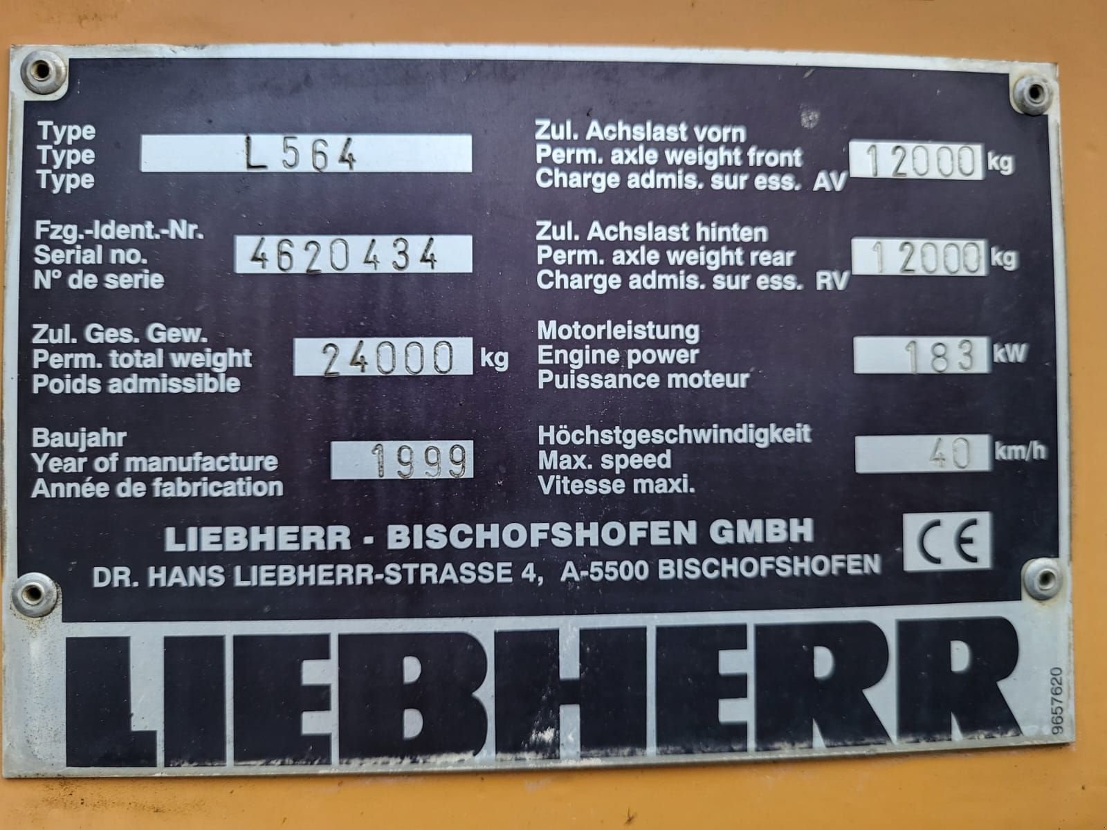 Radlader of the type Liebherr L564, Gebrauchtmaschine in Gabersdorf (Picture 12)