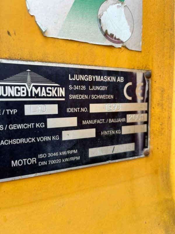 Radlader typu Ljungby L10, Gebrauchtmaschine v Doetinchem (Obrázek 10)