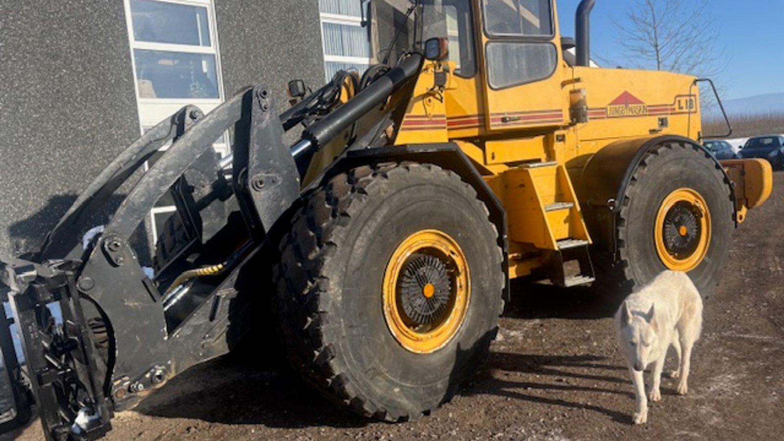 Radlader des Typs Ljungby L18 CENTRALSMØRING, HYDRAULISK VOLVO BM SKIFTE, 3. FUNKTION, Gebrauchtmaschine in Dronninglund (Bild 1)