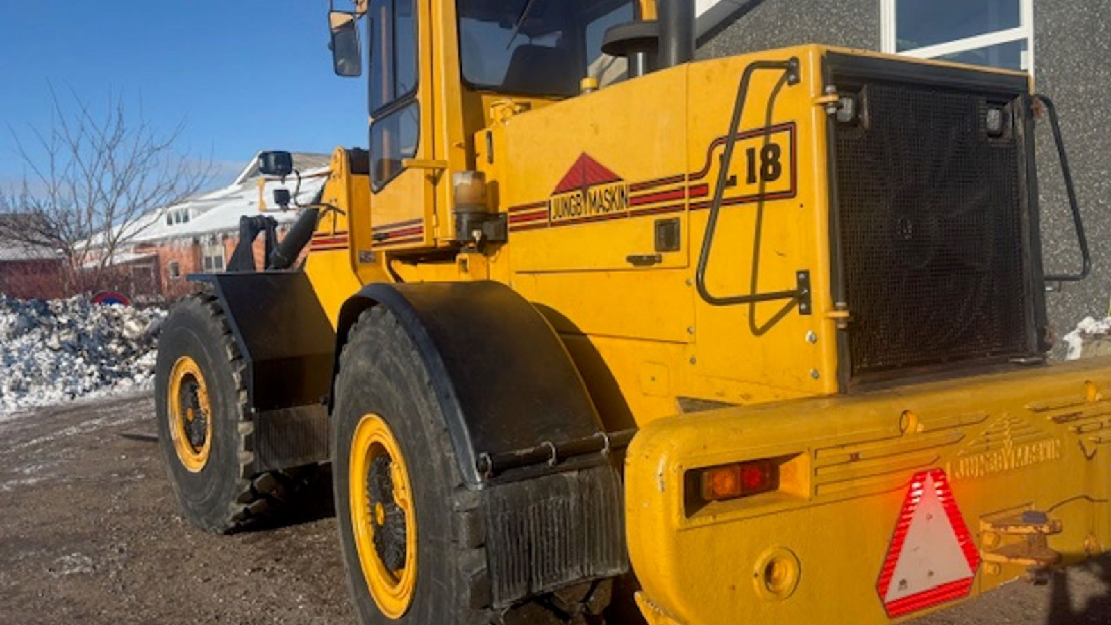 Radlader des Typs Ljungby L18 CENTRALSMØRING, HYDRAULISK VOLVO BM SKIFTE, 3. FUNKTION, Gebrauchtmaschine in Dronninglund (Bild 14)