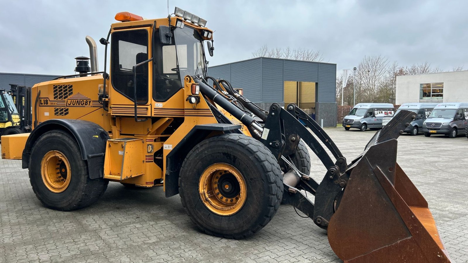 Radlader des Typs Ljungby L18, Gebrauchtmaschine in Ringsted (Bild 2)