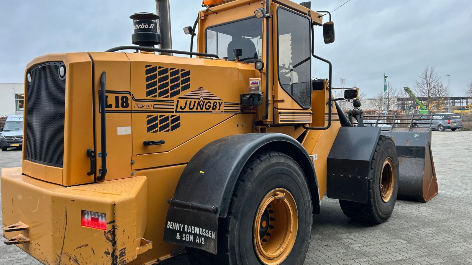 Radlader des Typs Ljungby L18, Gebrauchtmaschine in Ringsted (Bild 4)