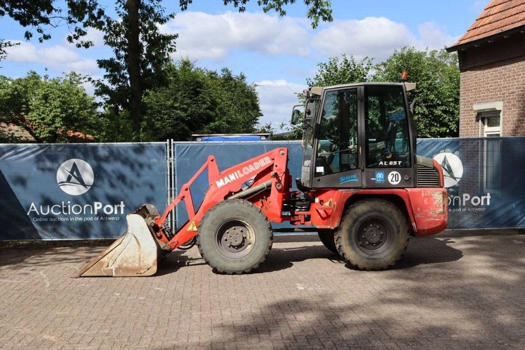 Radlader del tipo Manitou AL 85 T, Gebrauchtmaschine en Antwerpen (Imagen 1)