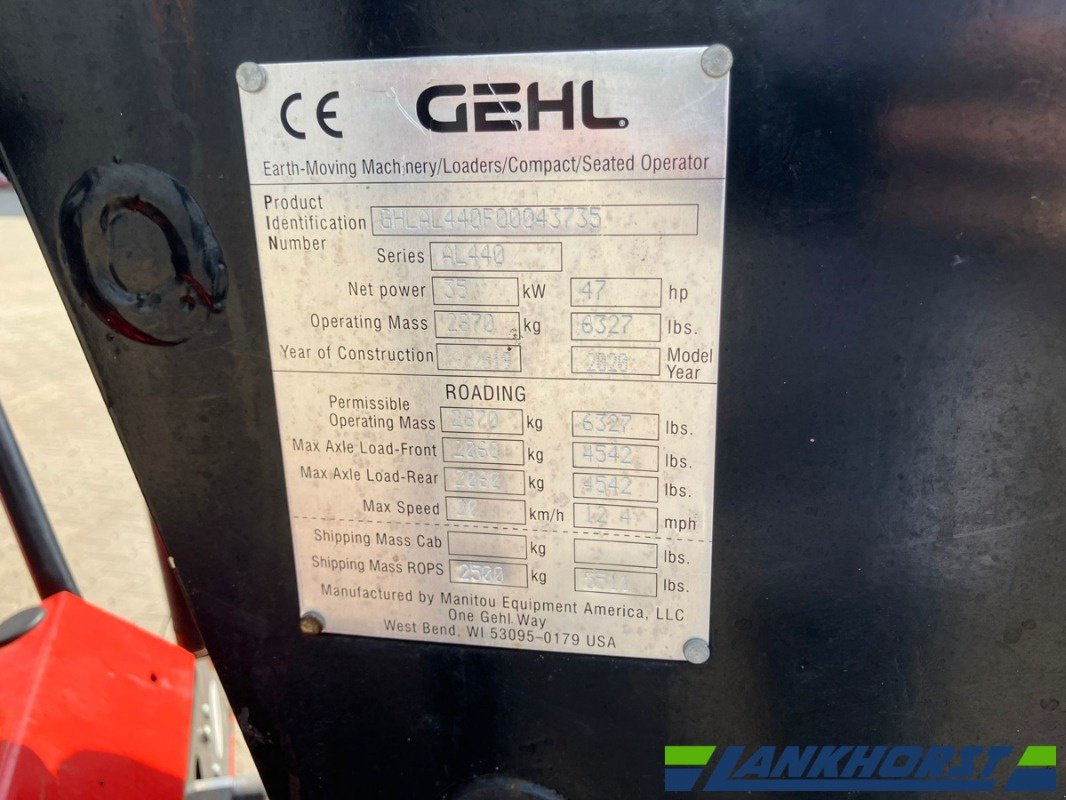 Radlader del tipo Manitou MLA-4 50H ESSENTIAL, Gebrauchtmaschine In Emsbüren (Immagine 15)