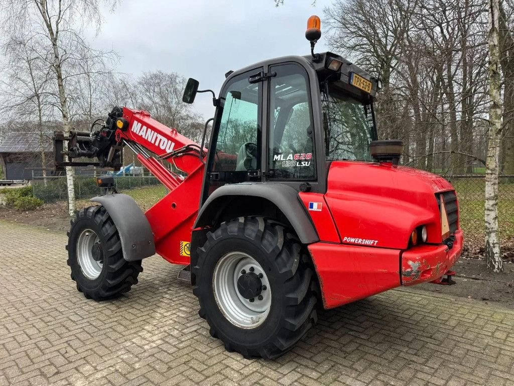 Radlader des Typs Manitou MLA 628-120 Verreiker shovel loader, Gebrauchtmaschine in Harskamp (Bild 8)