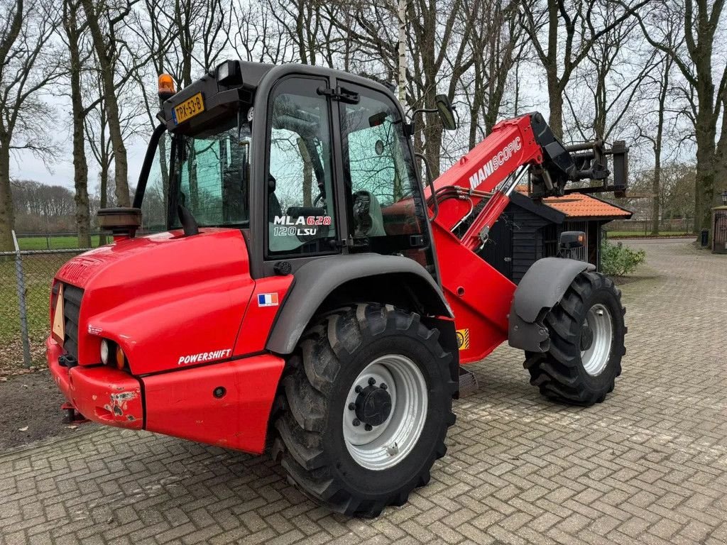 Radlader des Typs Manitou MLA 628-120 Verreiker shovel loader, Gebrauchtmaschine in Harskamp (Bild 9)