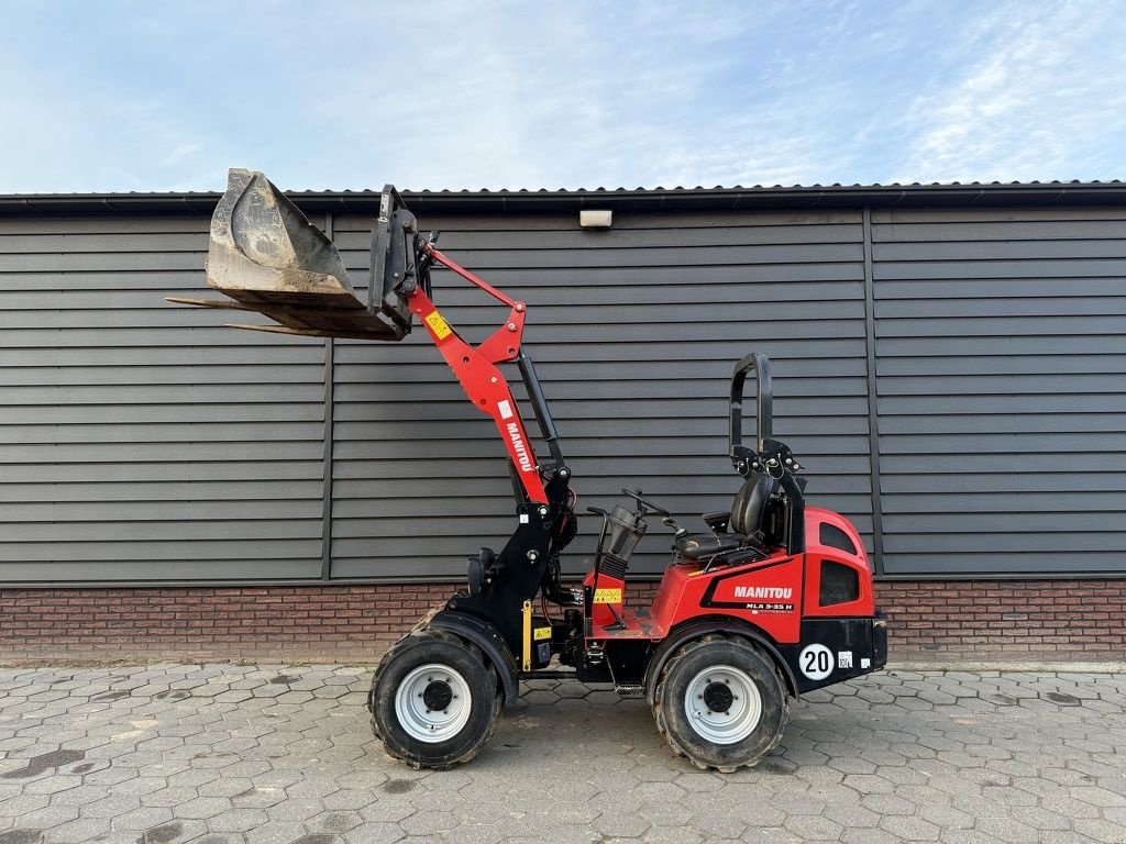 Radlader van het type Manitou MLA3-35H minishovel / kniklader, Gebrauchtmaschine in Neer (Foto 2)