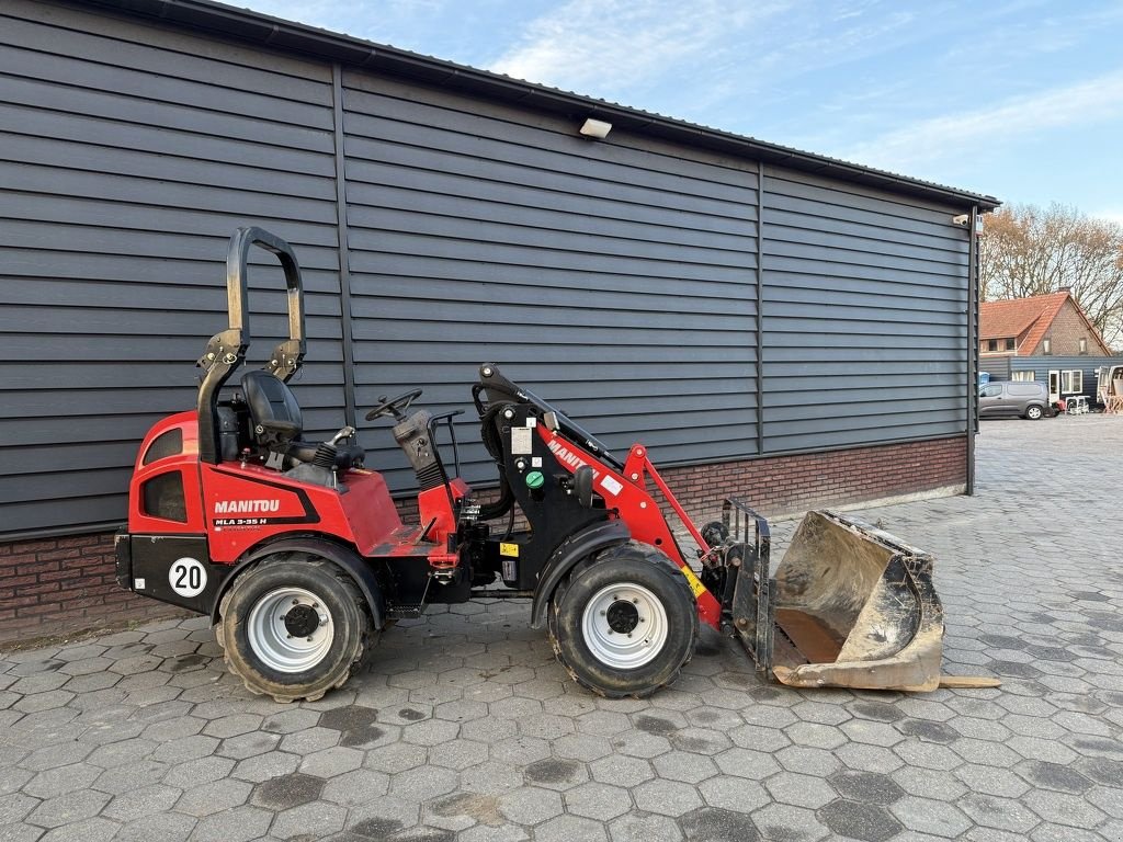 Radlader van het type Manitou MLA3-35H minishovel / kniklader, Gebrauchtmaschine in Neer (Foto 10)