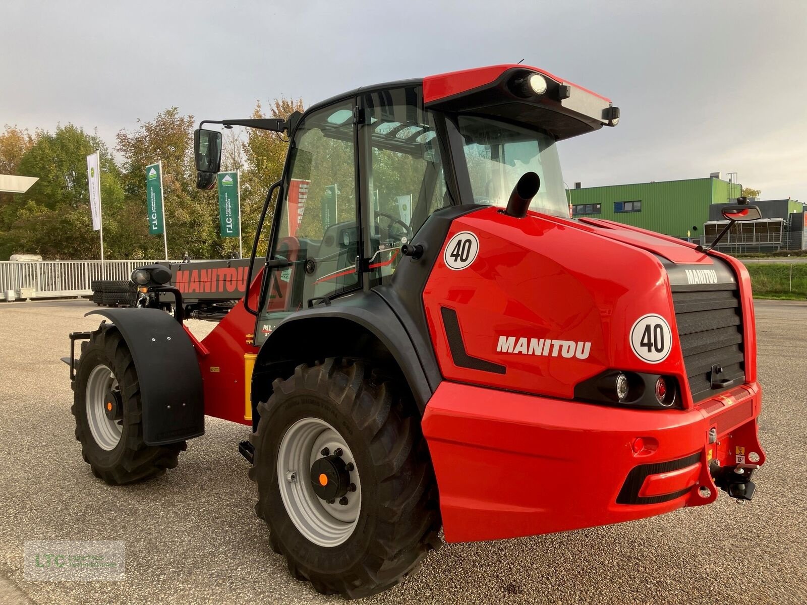 Radlader typu Manitou MLA533 Teleradlader, Vorführmaschine v Redlham (Obrázek 7)