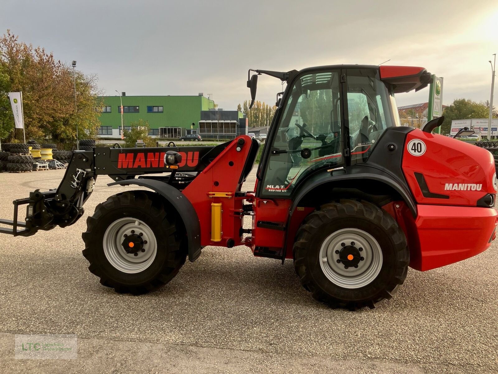 Radlader typu Manitou MLA533 Teleradlader, Vorführmaschine v Redlham (Obrázek 13)