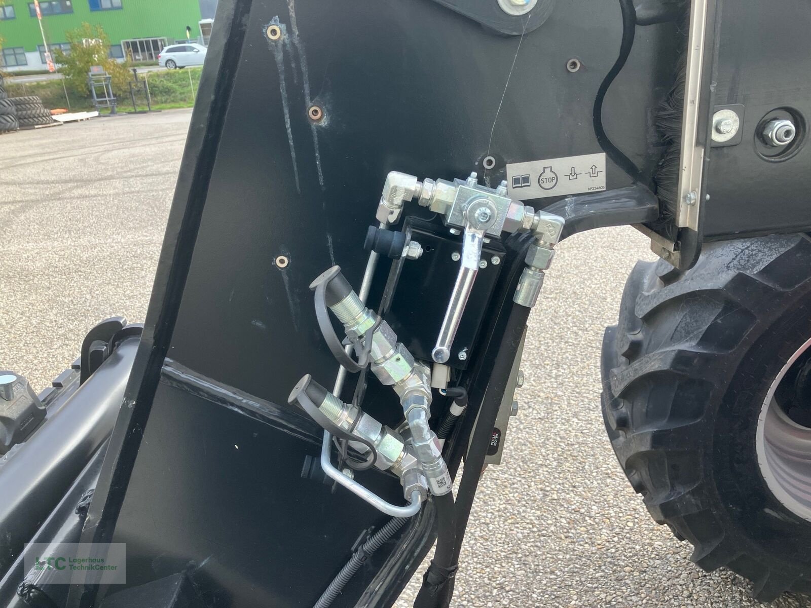 Radlader typu Manitou MLA533 Teleradlader, Vorführmaschine v Redlham (Obrázek 24)