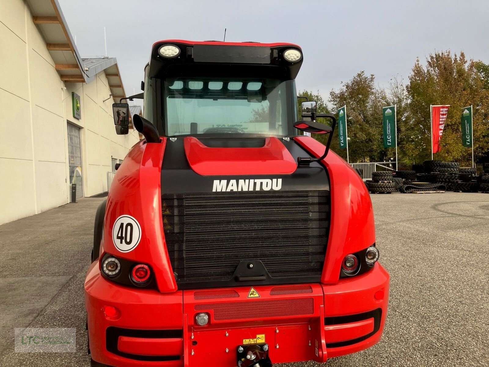 Radlader typu Manitou MLA533 Teleradlader, Vorführmaschine v Redlham (Obrázek 11)