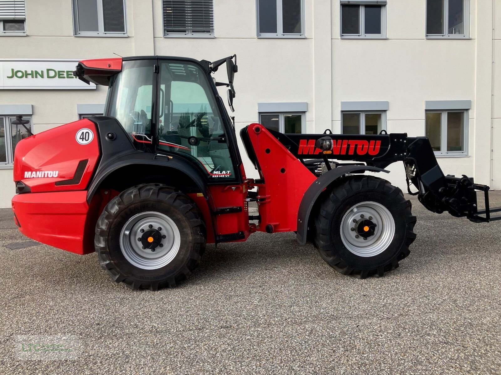 Radlader typu Manitou MLA533 Teleradlader, Vorführmaschine v Redlham (Obrázek 9)