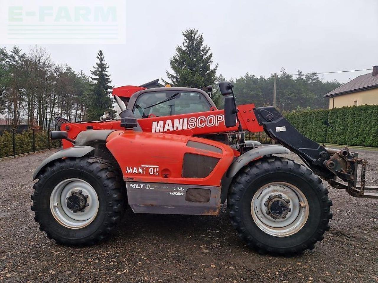 Radlader del tipo Manitou mlt 634-120 lsu, Gebrauchtmaschine en ZELOW (Imagen 3)