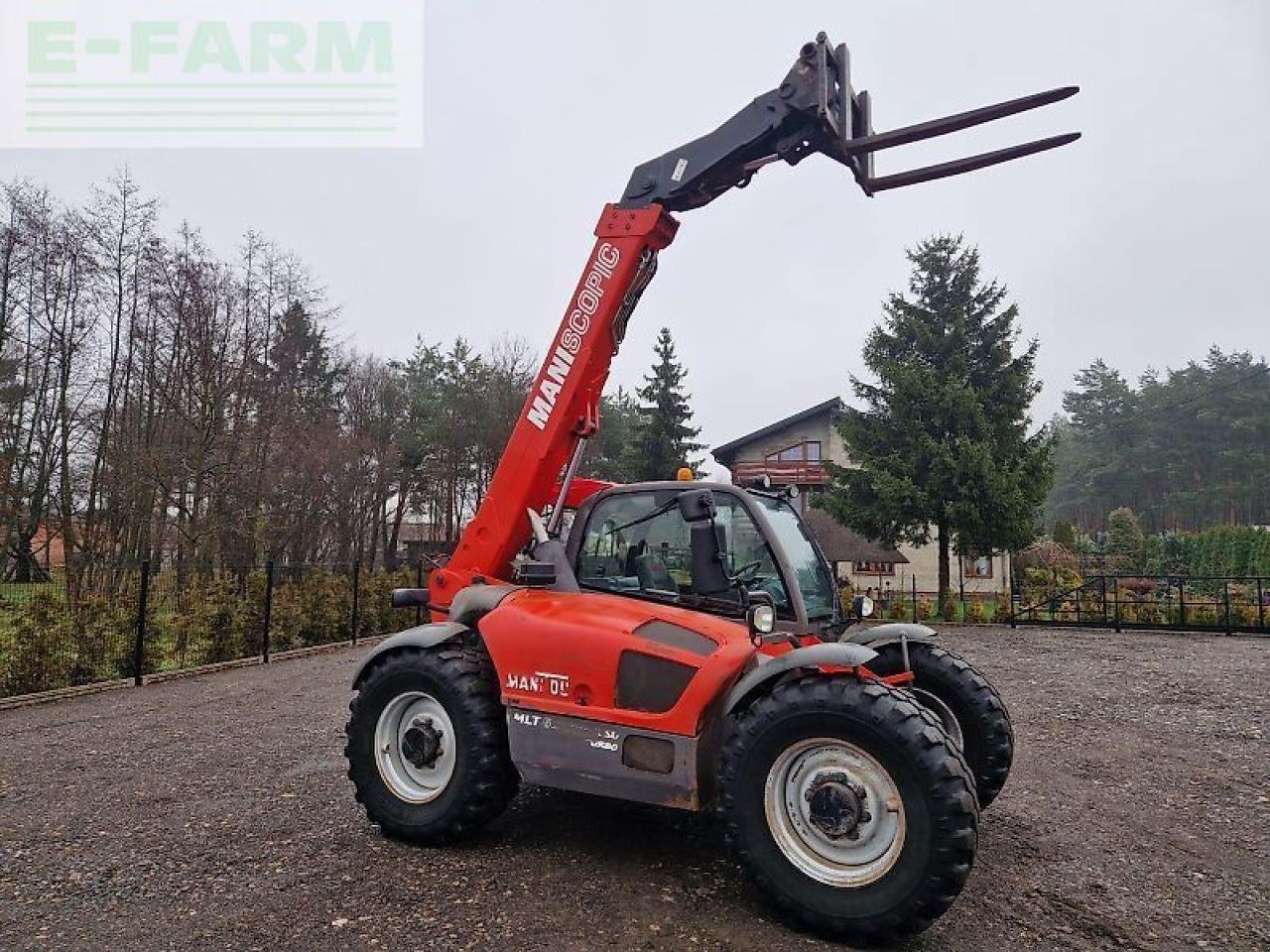 Radlader del tipo Manitou mlt 634-120 lsu, Gebrauchtmaschine en ZELOW (Imagen 4)