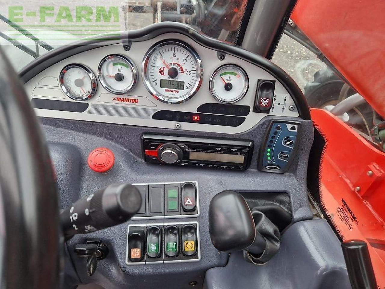 Radlader del tipo Manitou mlt 634-120 lsu, Gebrauchtmaschine en ZELOW (Imagen 10)