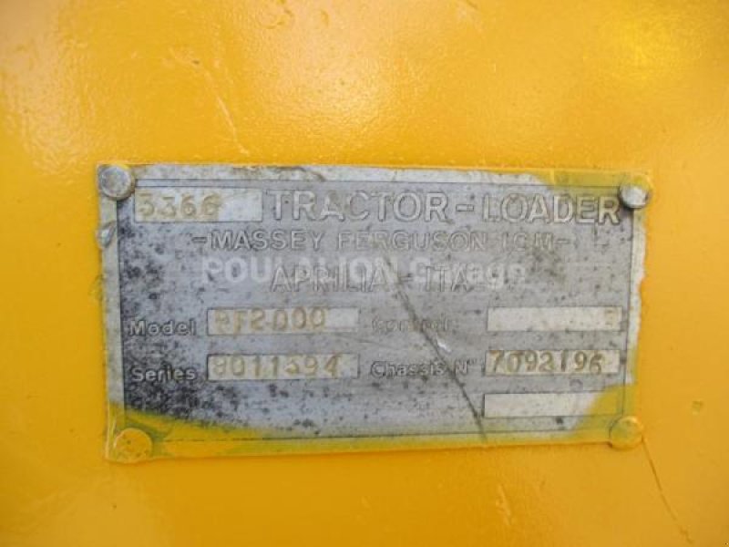 Radlader des Typs Massey Ferguson Non spécifié, Gebrauchtmaschine in Bourron Marlotte (Bild 6)
