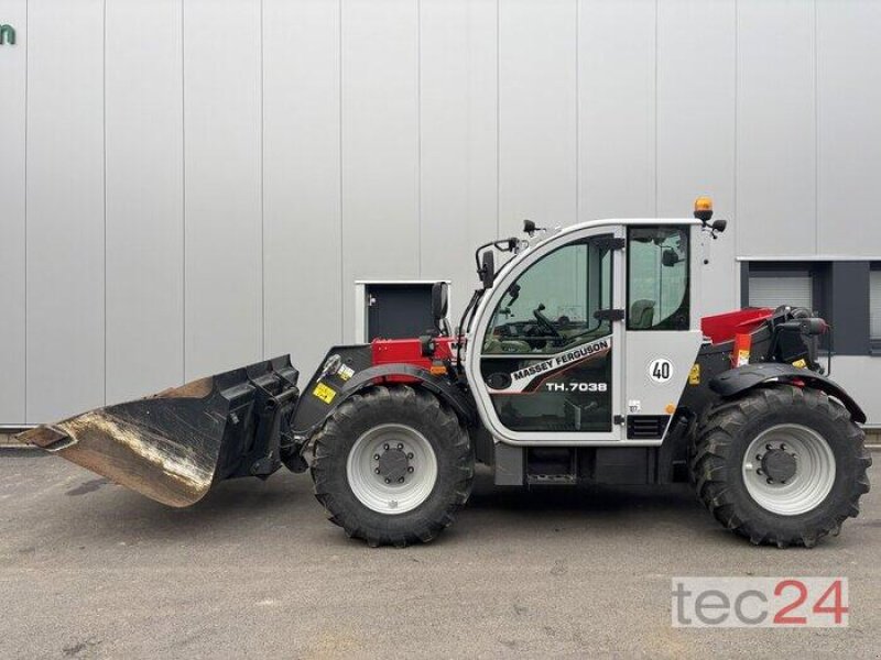 Radlader of the type Massey Ferguson TH.7038, Vorführmaschine in Wipperfürth (Picture 3)