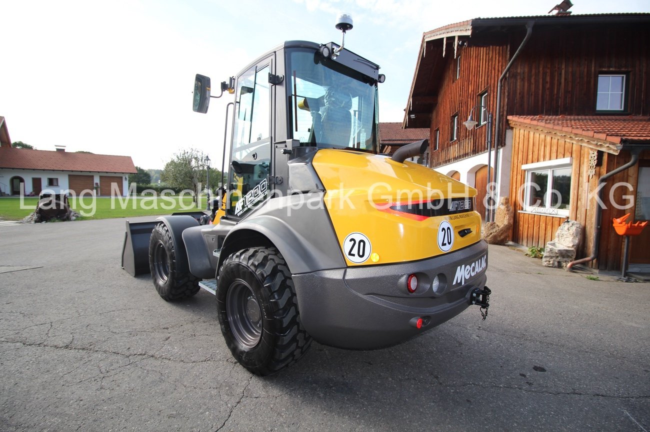 Radlader des Typs Mecalac AF 1200 inkl. Schaufel & Gabel Radlader, Neumaschine in Petting (Bild 3)