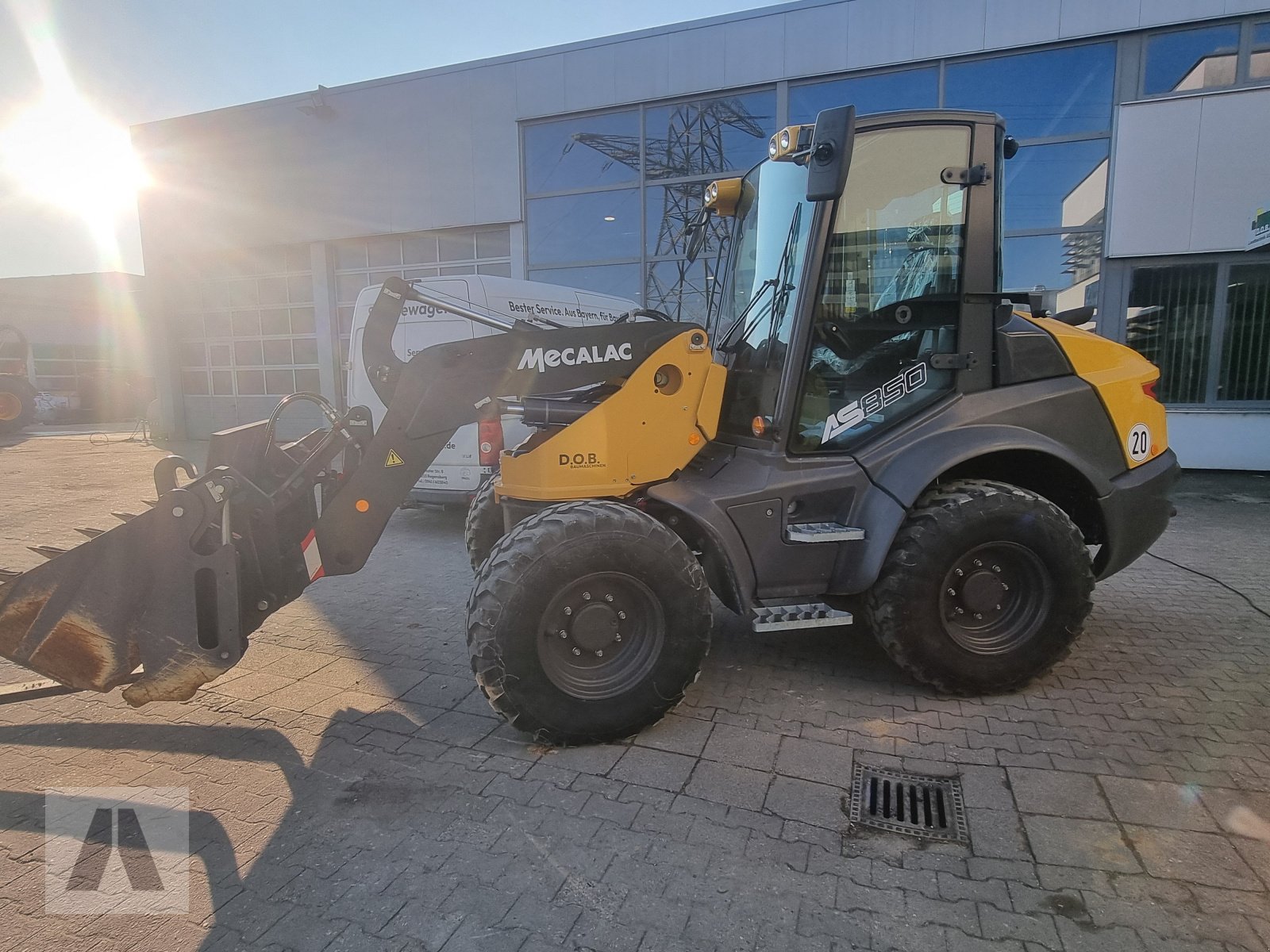 Radlader of the type Mecalac AS 850, Gebrauchtmaschine in Regensburg (Picture 2)