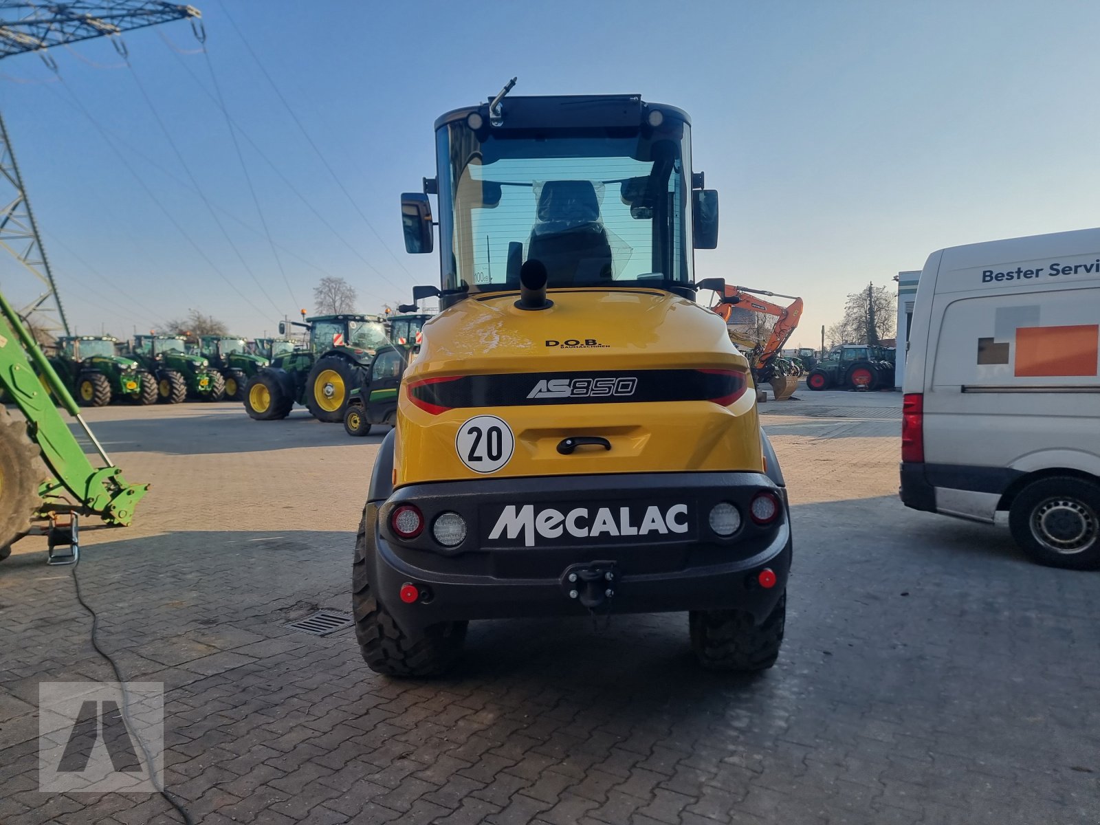 Radlader of the type Mecalac AS 850, Gebrauchtmaschine in Regensburg (Picture 4)