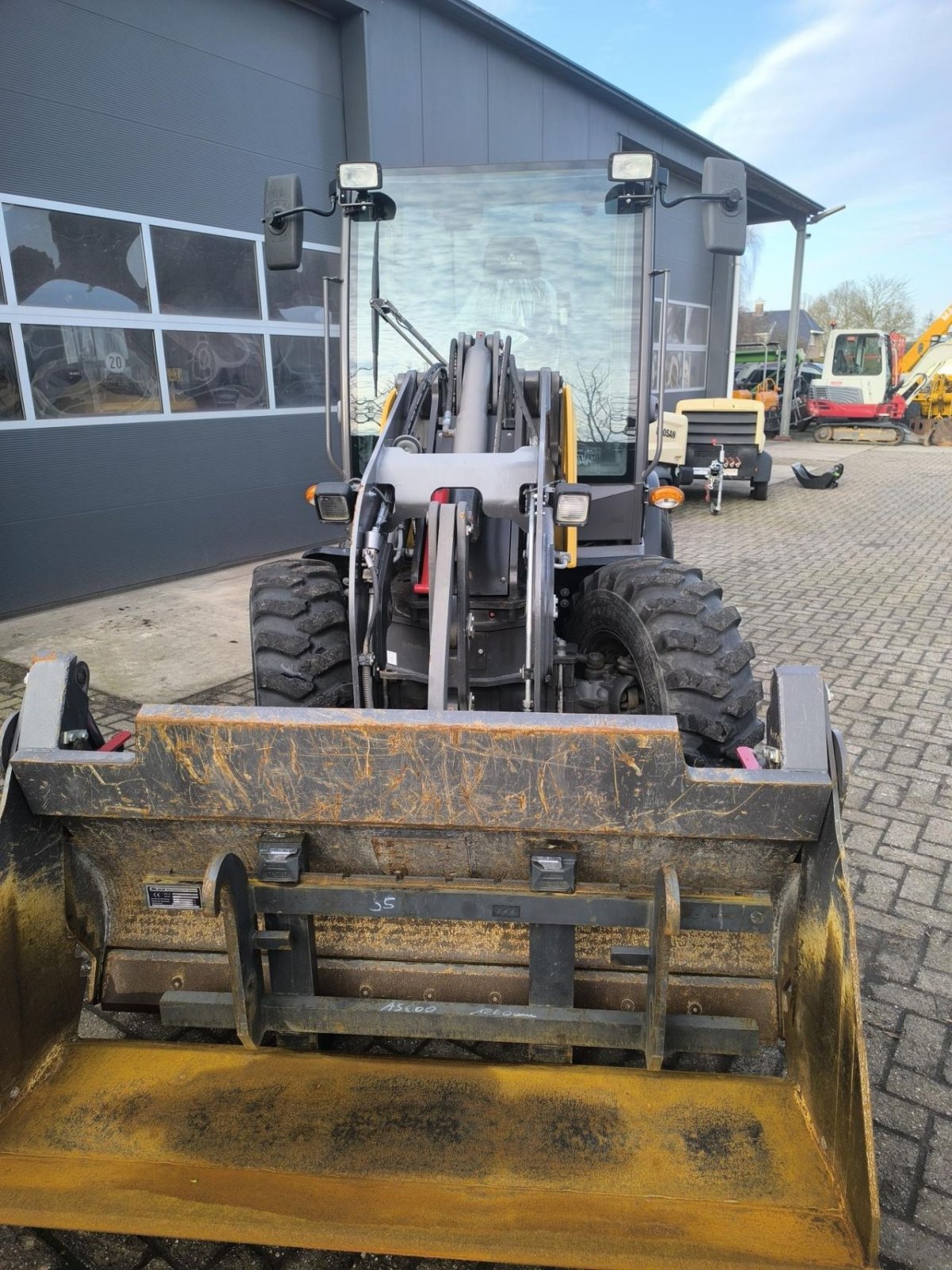 Radlader des Typs Mecalac AS600 ZWENKLADER, Gebrauchtmaschine in Hardegarijp (Bild 5)