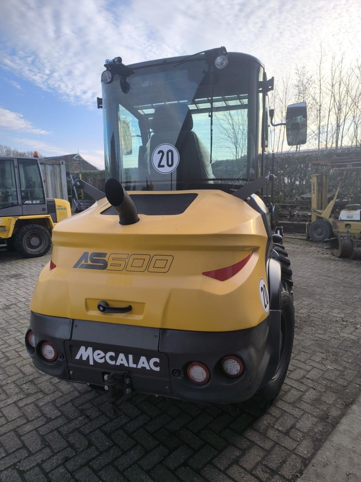 Radlader des Typs Mecalac AS600 ZWENKLADER, Gebrauchtmaschine in Hardegarijp (Bild 7)