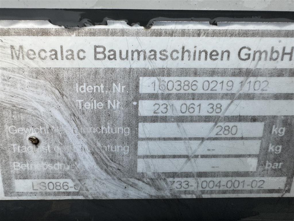 Radlader typu Mecalac AX 850, Gebrauchtmaschine w Ringe (Zdjęcie 3)
