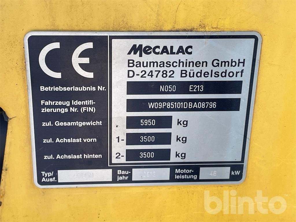 Radlader типа Mecalac AX850, Gebrauchtmaschine в Düsseldorf (Фотография 7)