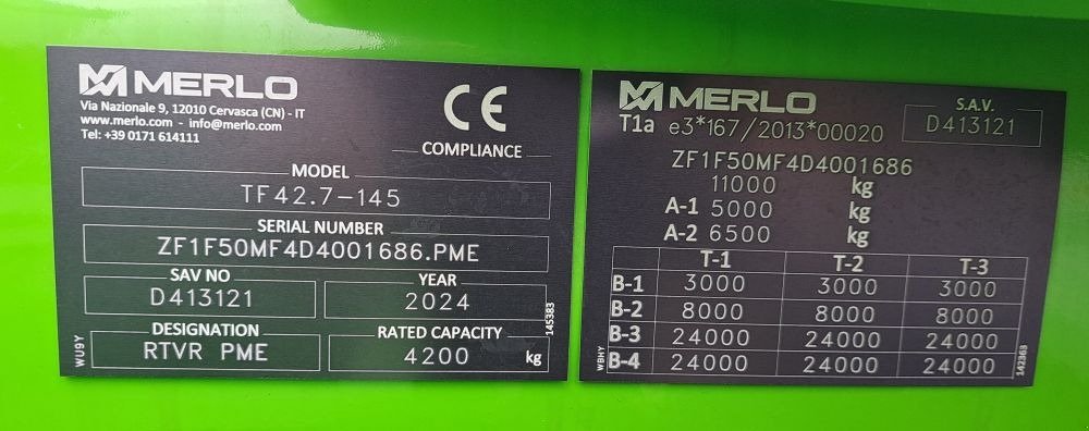 Radlader typu Merlo TF 42.7 - 145, Gebrauchtmaschine v Freiberg (Obrázek 14)
