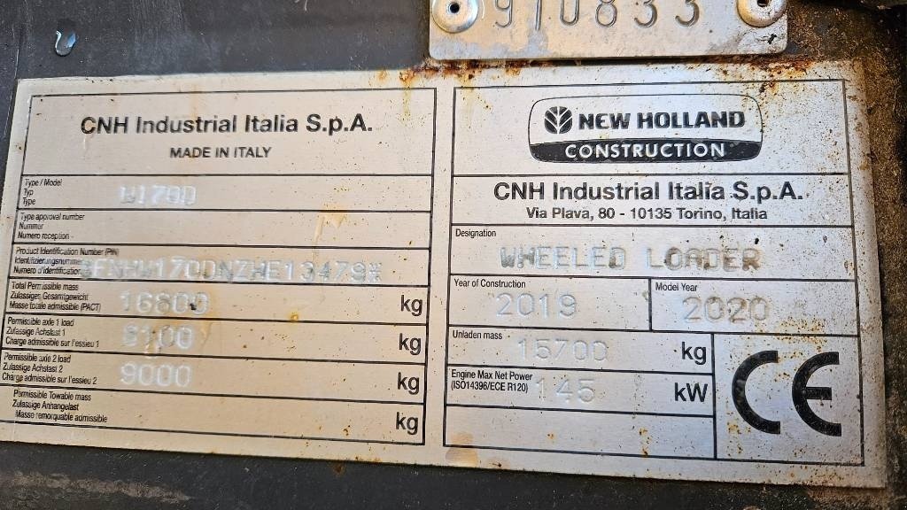 Radlader tipa New Holland W 170 D LR, Gebrauchtmaschine u Ringe (Slika 16)