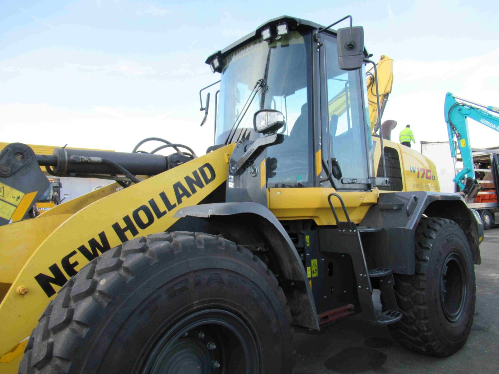 Radlader типа New Holland W 170, Gebrauchtmaschine в Nürnberg (Фотография 3)