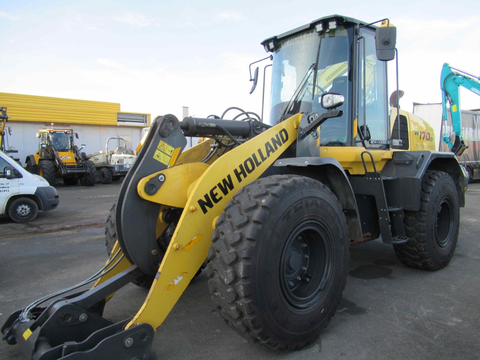 Radlader типа New Holland W 170, Gebrauchtmaschine в Nürnberg (Фотография 5)