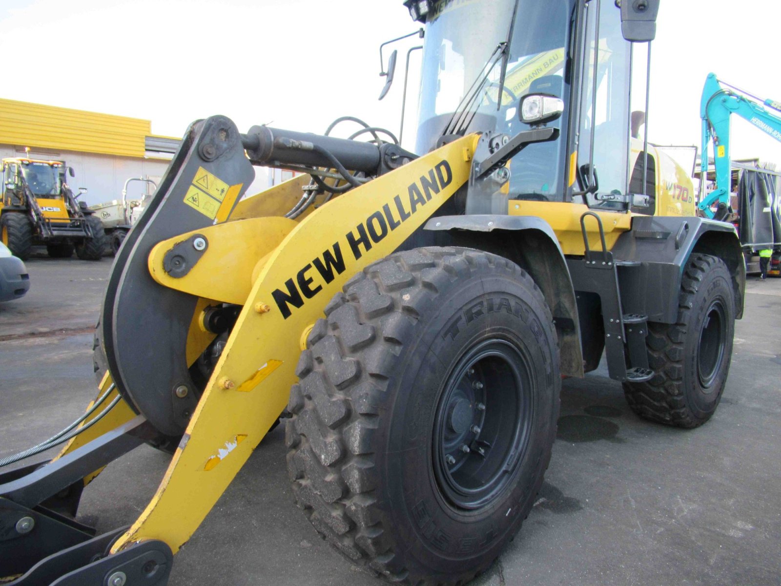 Radlader типа New Holland W 170, Gebrauchtmaschine в Nürnberg (Фотография 7)