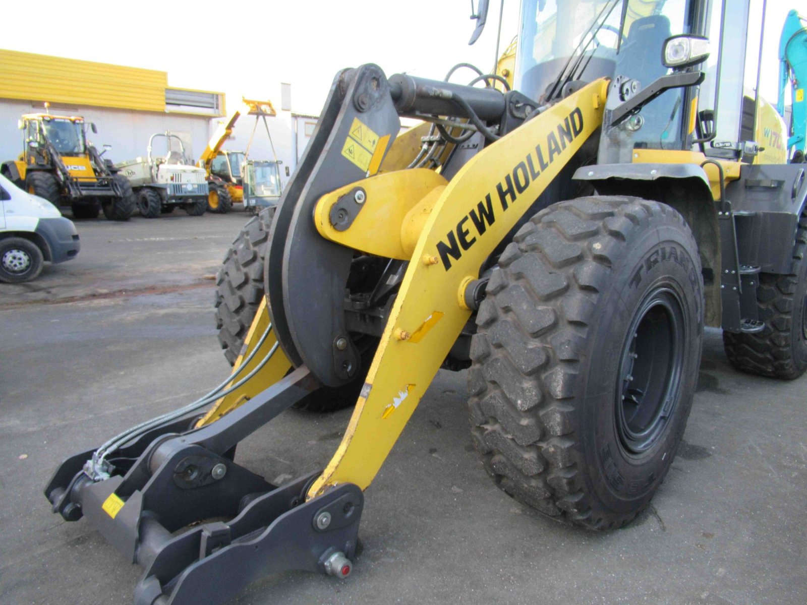 Radlader типа New Holland W 170, Gebrauchtmaschine в Nürnberg (Фотография 10)