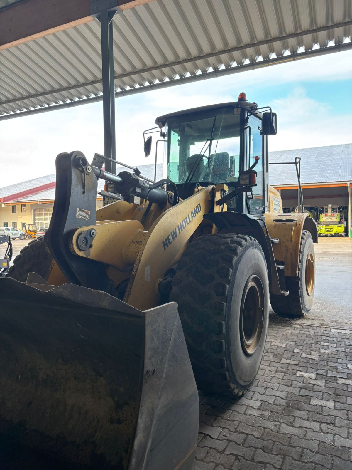 Radlader vrste New Holland W 190, Gebrauchtmaschine v Wiedergeltingen (Slika 1)