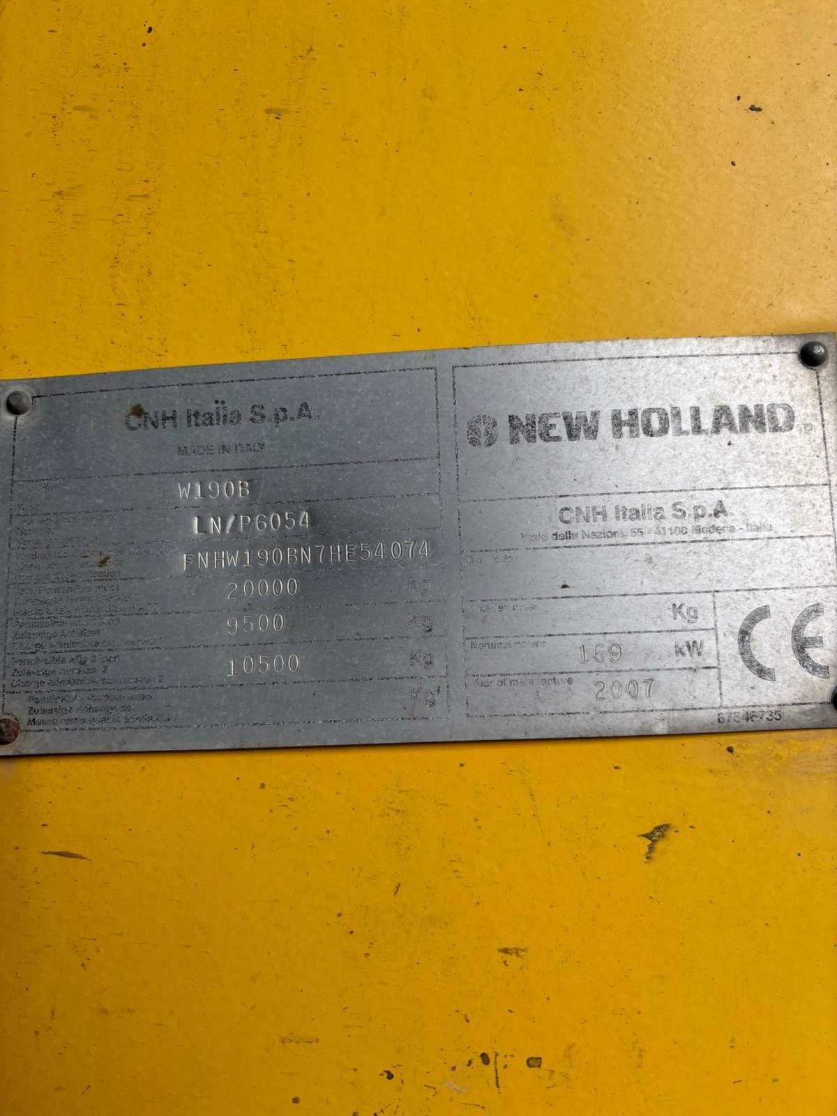 Radlader vrste New Holland W 190, Gebrauchtmaschine v Wiedergeltingen (Slika 5)