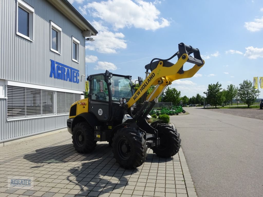 Radlader of the type New Holland W 70 C, Neumaschine in Salching bei Straubing (Picture 4)