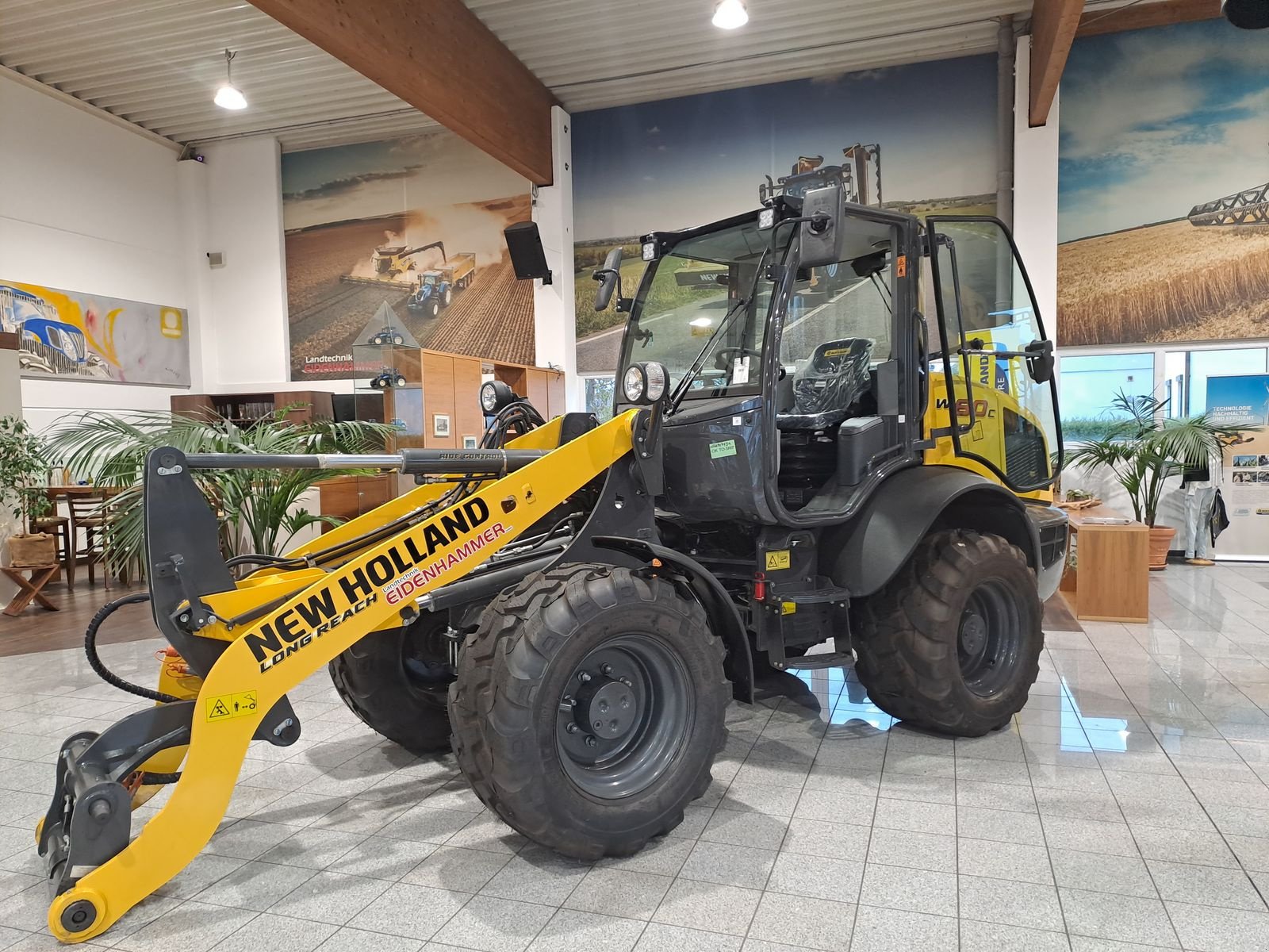 Radlader tip New Holland W 80 C, Neumaschine in Burgkirchen (Poză 9)