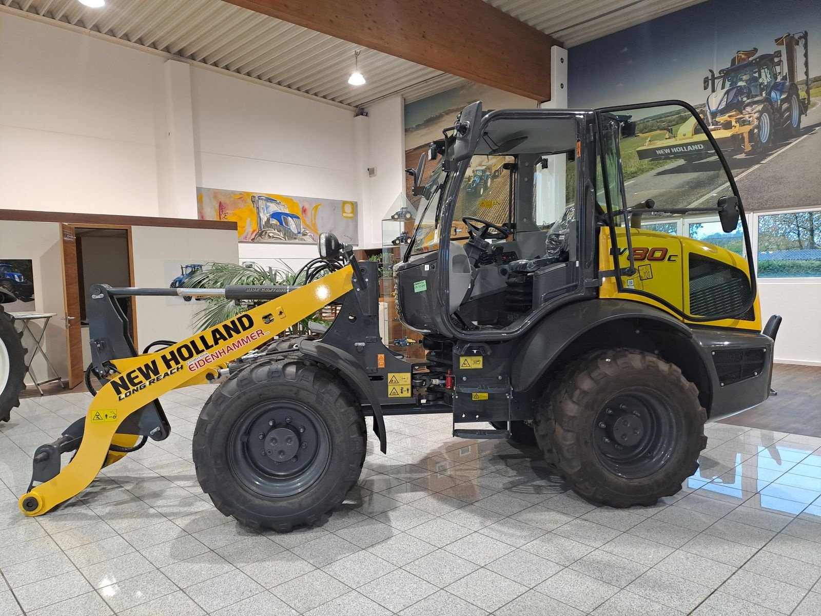 Radlader tip New Holland W 80 C, Neumaschine in Burgkirchen (Poză 8)